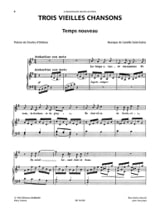 3 Vieilles Chansons - SAINT-SAËNS - Partition - Mélodies